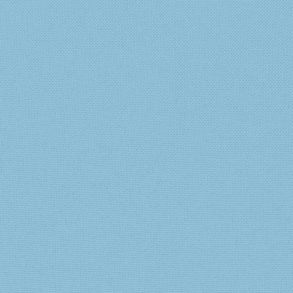Perne de exterior, 4 buc., albastru deschis, 45 x 45 cm