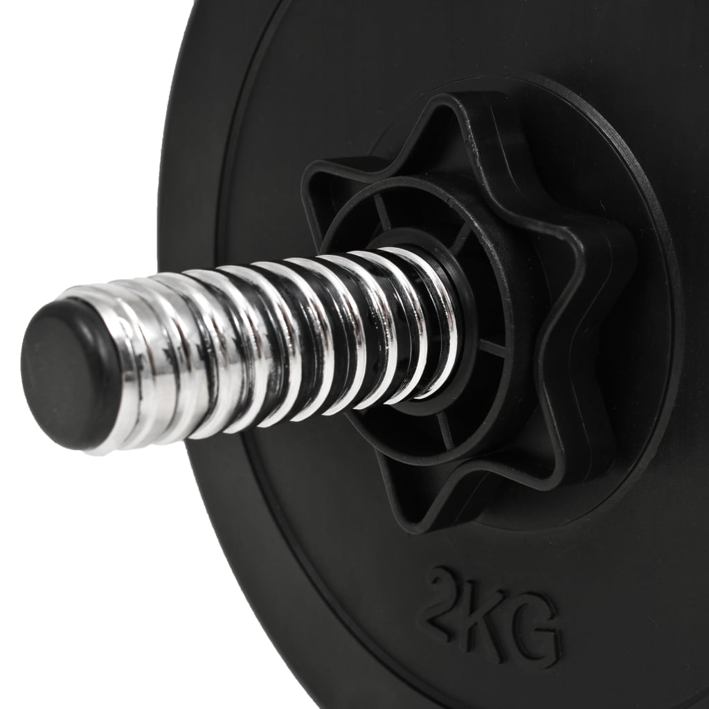 Dumbbell set 14 pcs., 20 kg