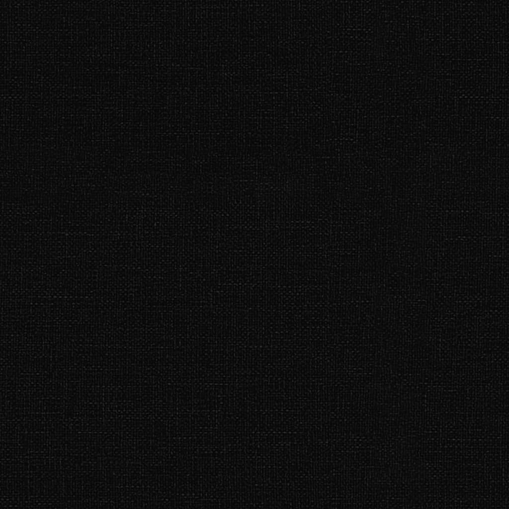 Fotoliu rabatabil electric, negru, material textil