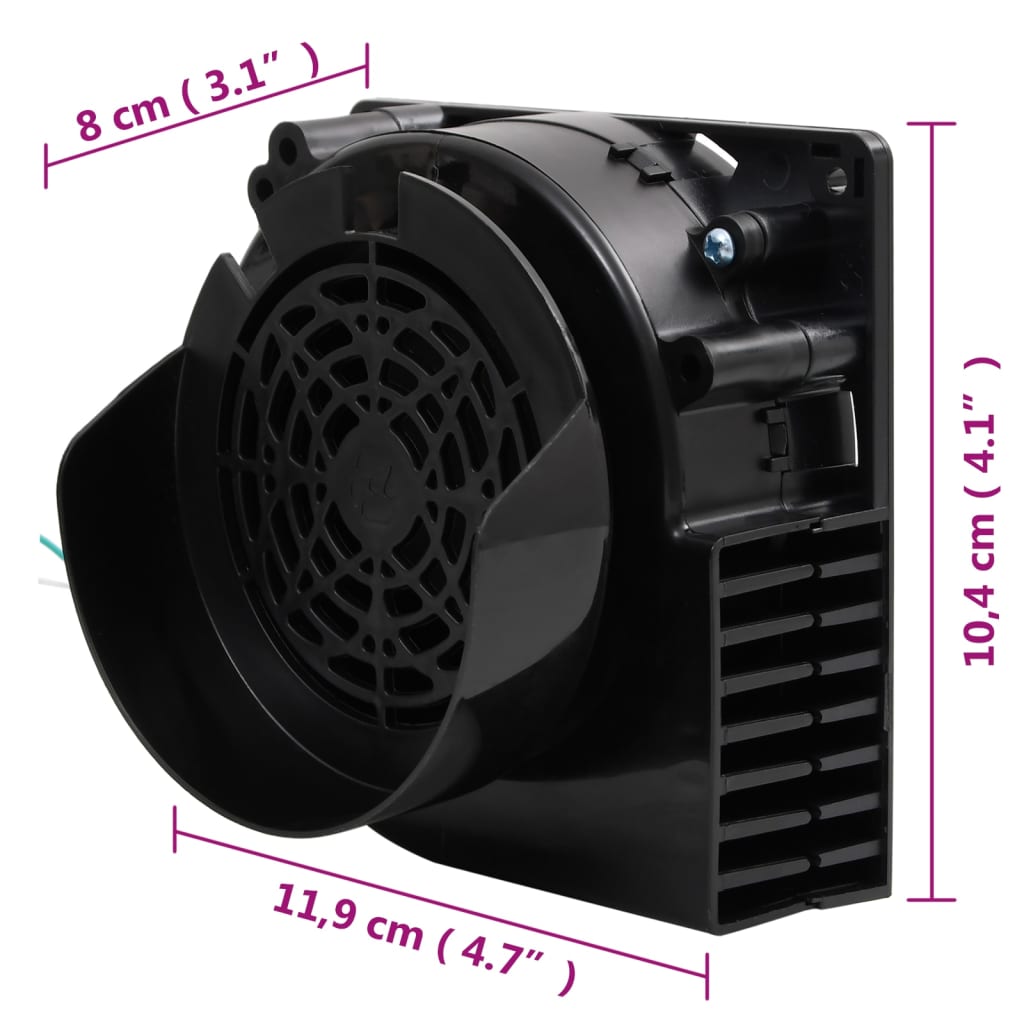 Instalație de lumini LED cu 66 LED-uri și ventilator, 660 cm