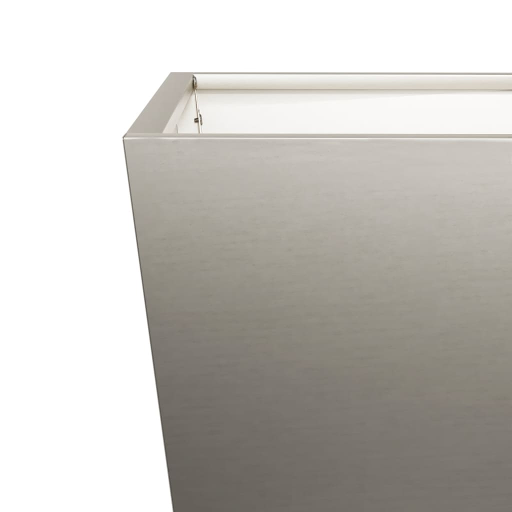 Jardiniere de grădină 2 buc 30x30x30 cm Oțel pentru intemperii