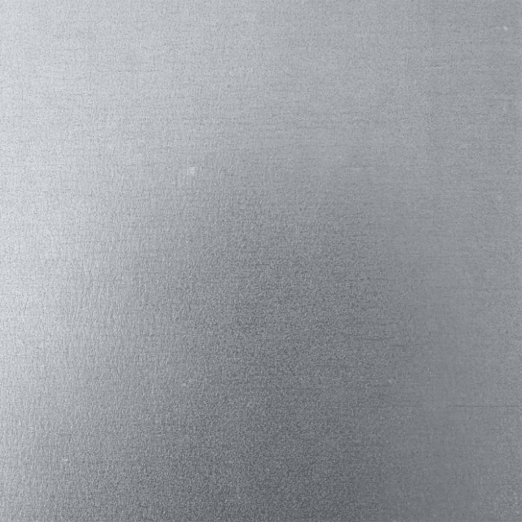 Jardiniere grădină, 2 buc. 40x40x75 cm oțel galvanizat triunghi