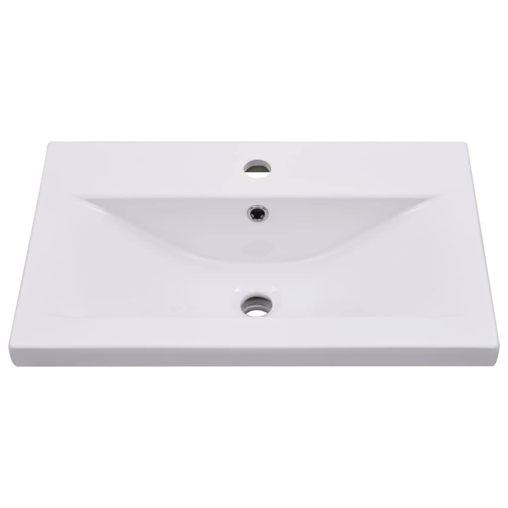 Set mobilier de baie, 5 piese, gri beton, lemn prelucrat