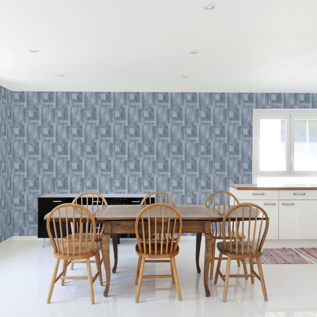 DUTCH WALLCOVERINGS Wallpaper Wood, grey