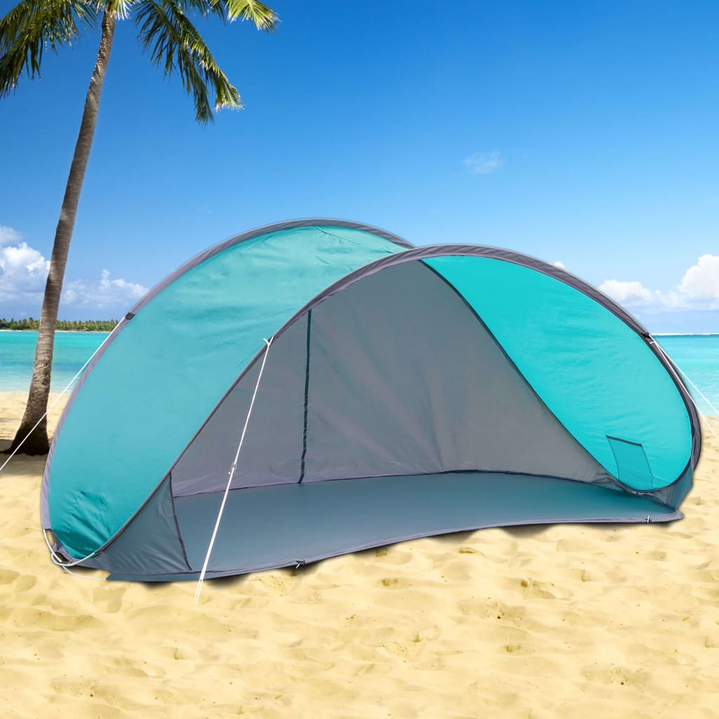 HI Pop-up beach tent, blue