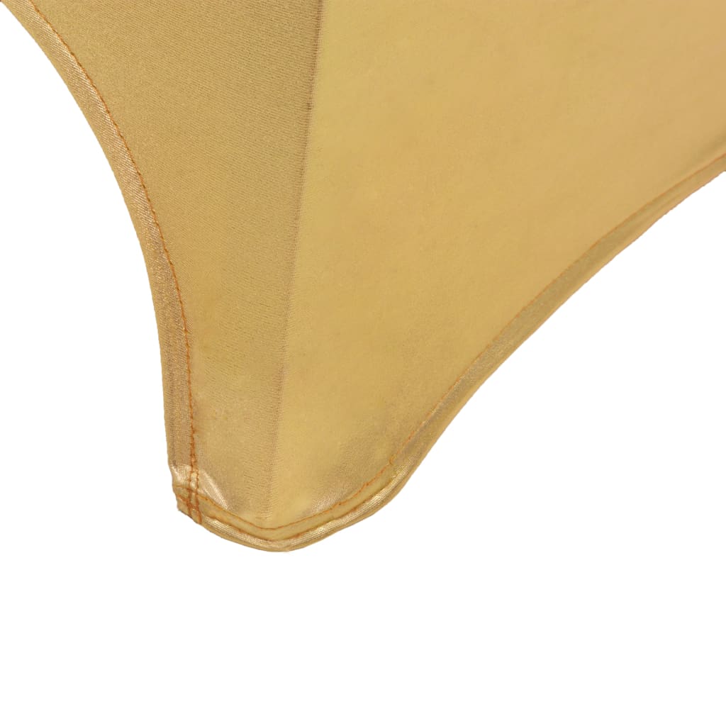 Elastic seat covers, 6 pcs., gold