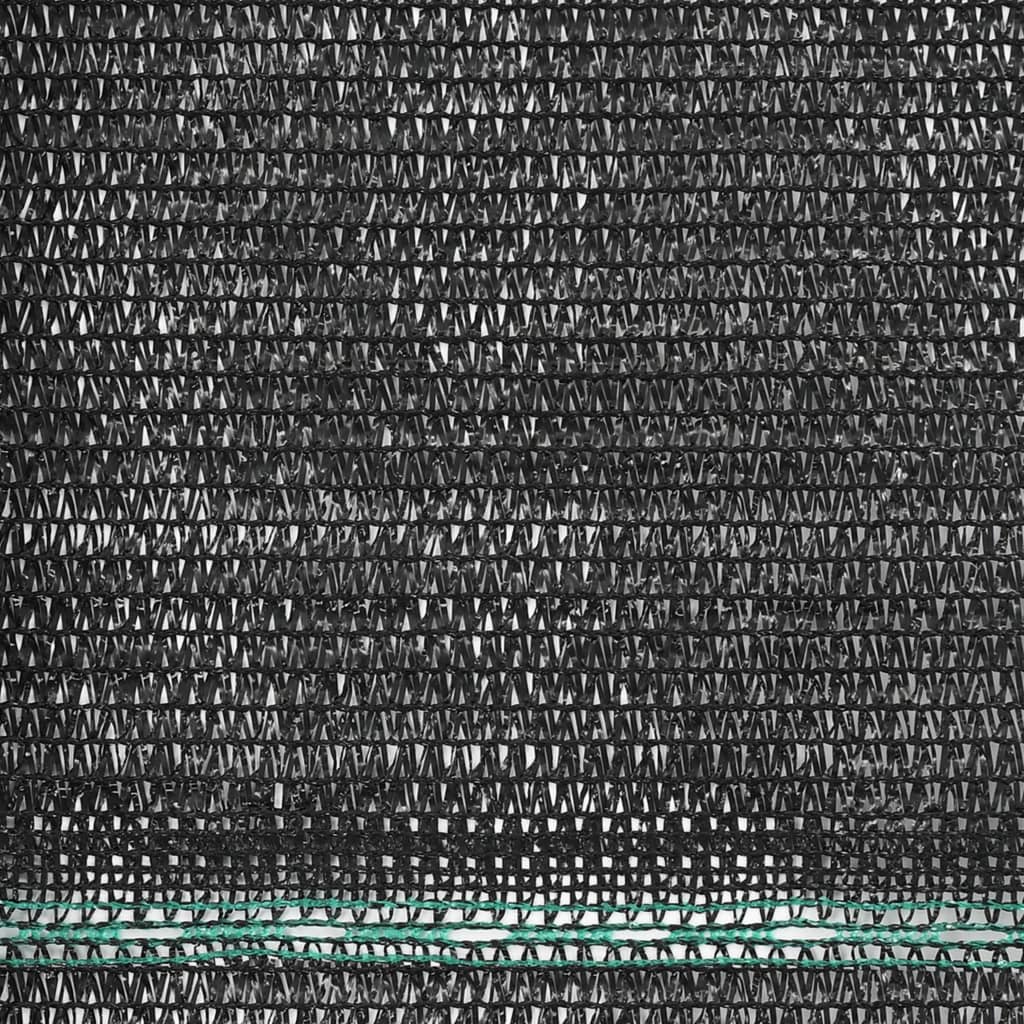 Tennis court net, black, 1.2x25 m, HDPE