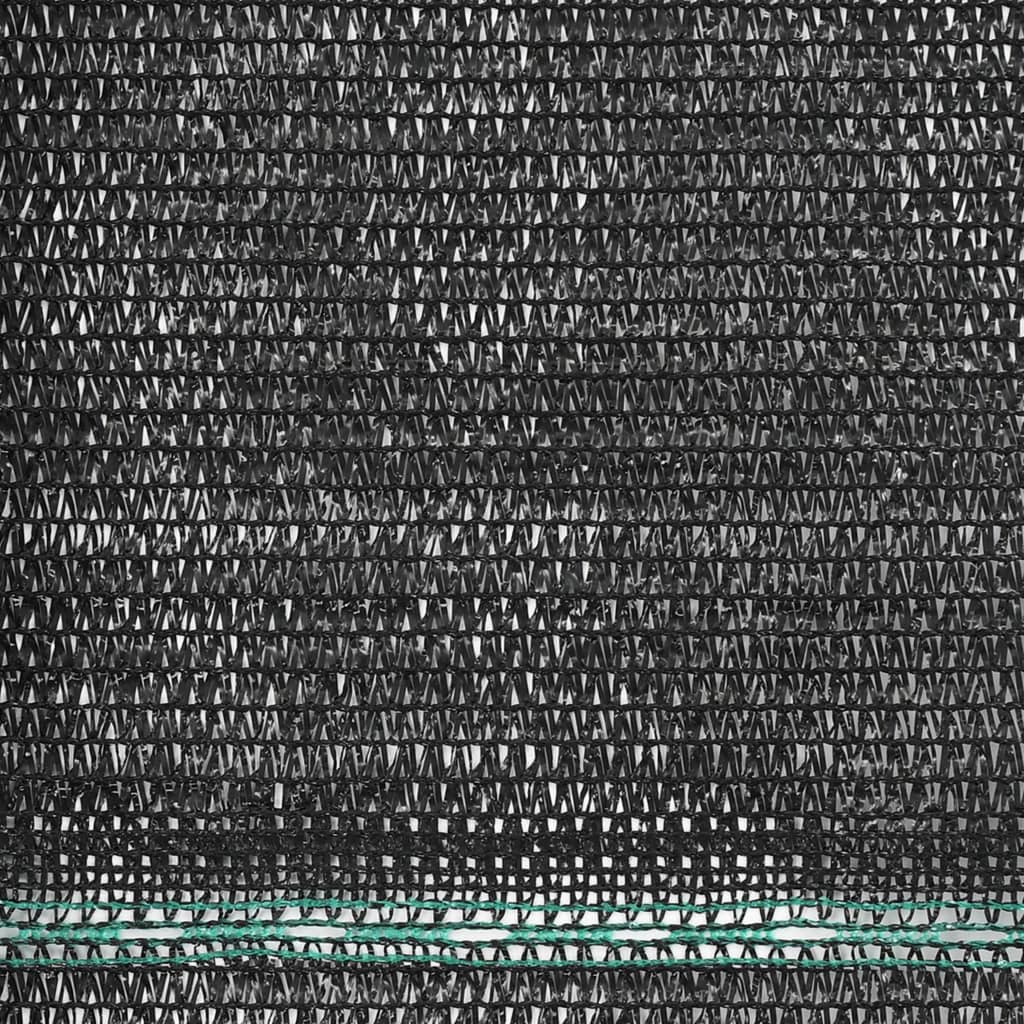 Tennis court net, black, 1.4x50 m, HDPE