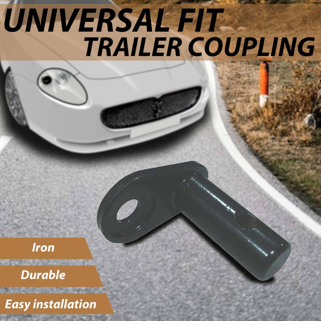 Bicycle trailer coupler