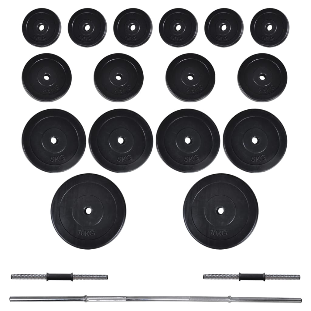 Dumbbell set + 2 dumbbells 60.5kg