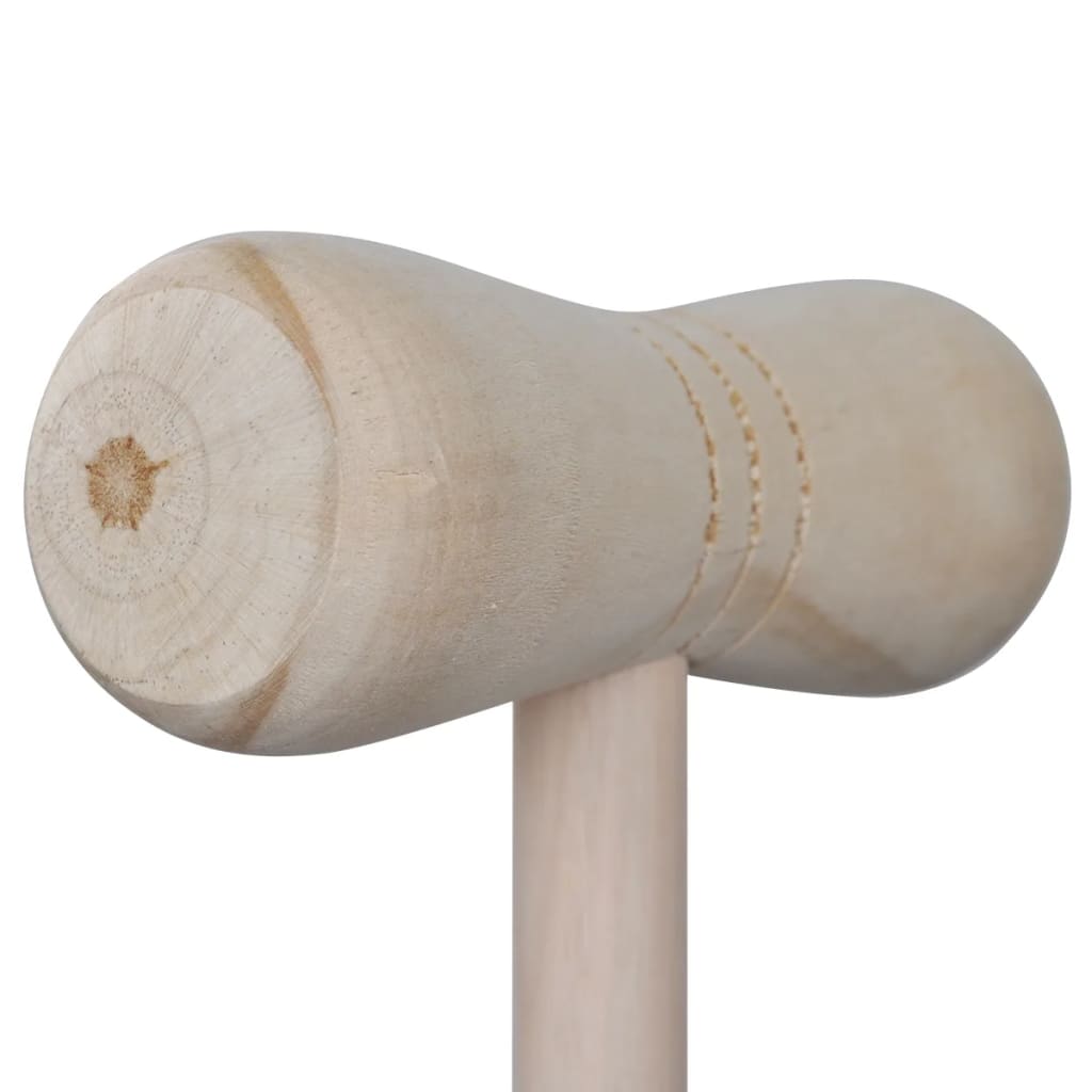 Wooden croquet set for 4 players