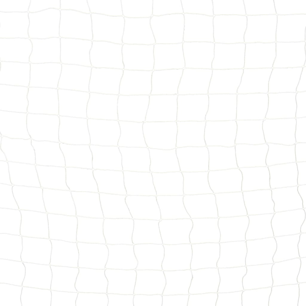 Poartă de fotbal, negru și alb, 300 x 200 x 90 cm, metal