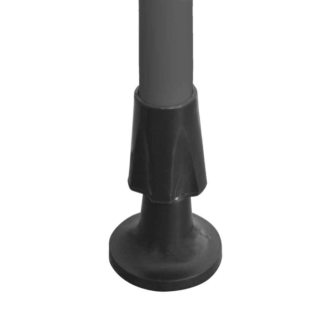 Copertină retractabilă manual cu LED, portocaliu & maro, 400 cm
