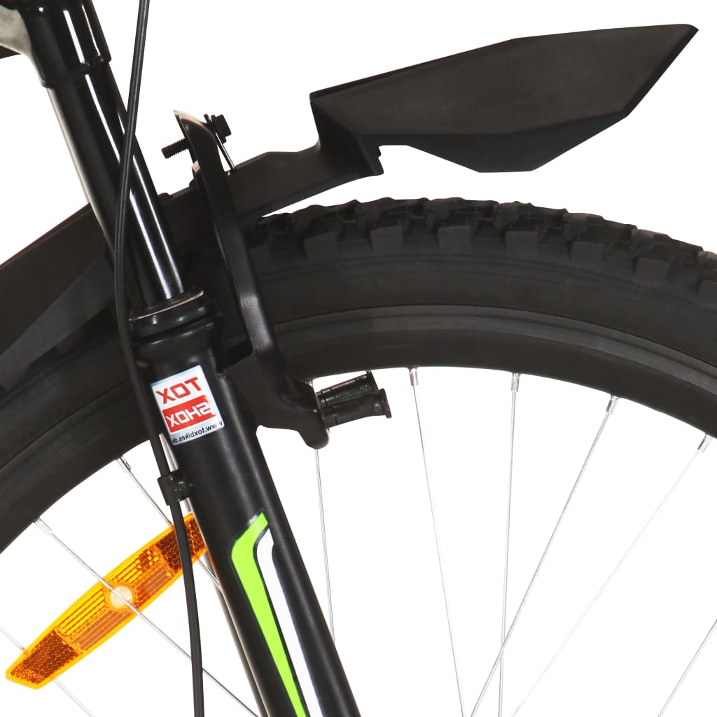 21-speed mountain bike, 26 inch wheel, 36 cm, red