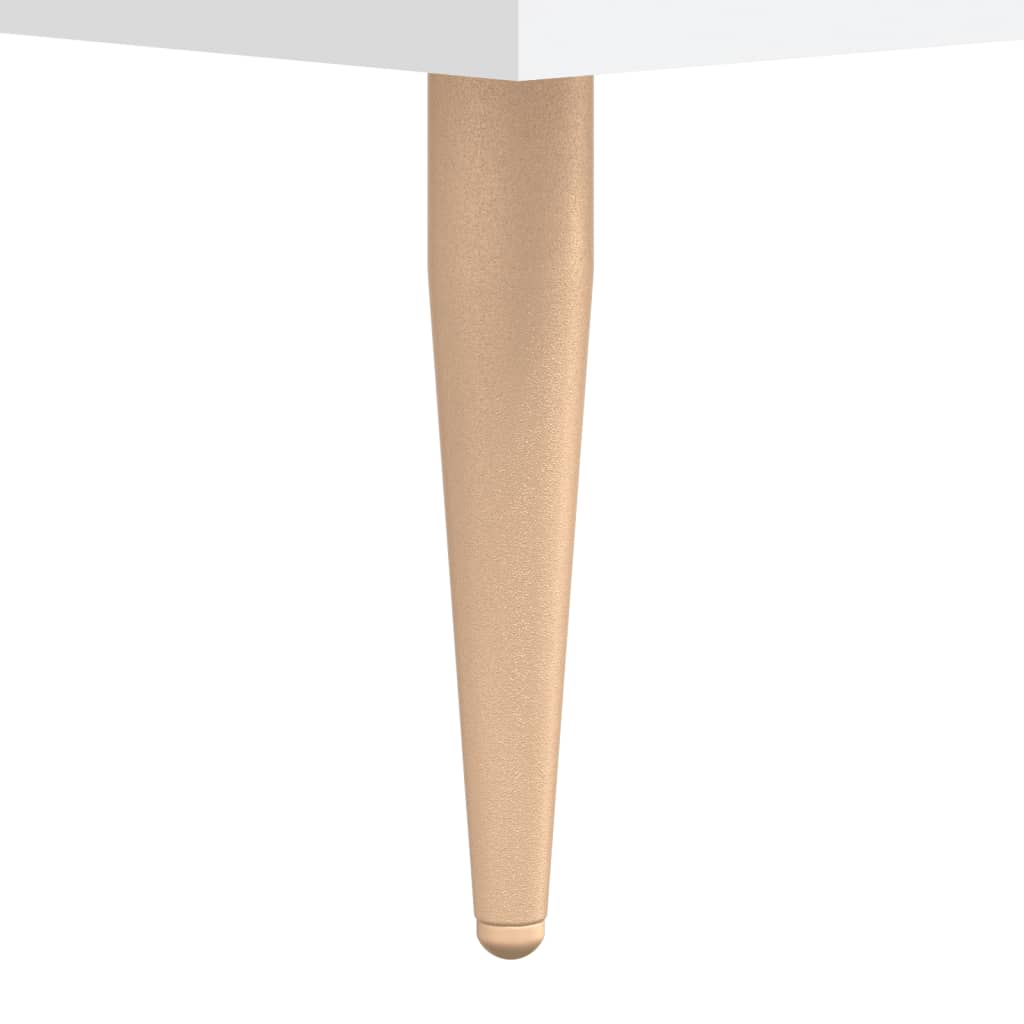 Coffee table, white, 102x50x40 cm, composite wood