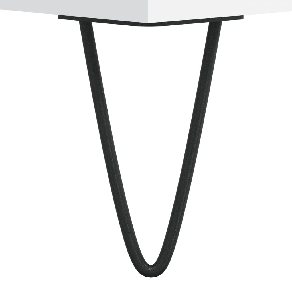 Coffee table, white, 102x50x40 cm, composite wood