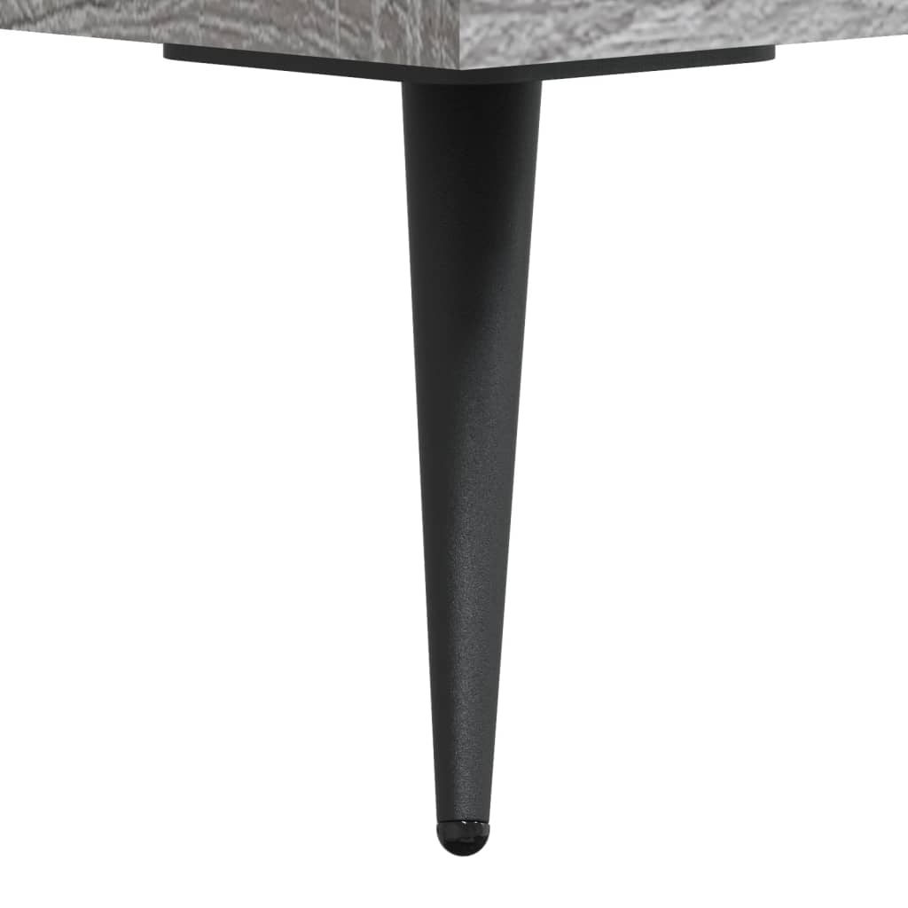 Coffee tables, 2 pcs., sonoma gray, 50x50x40 cm, composite wood
