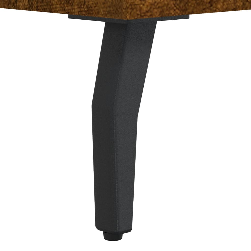 Coffee tables 2 pcs. smoky oak 50x50x40 cm composite wood