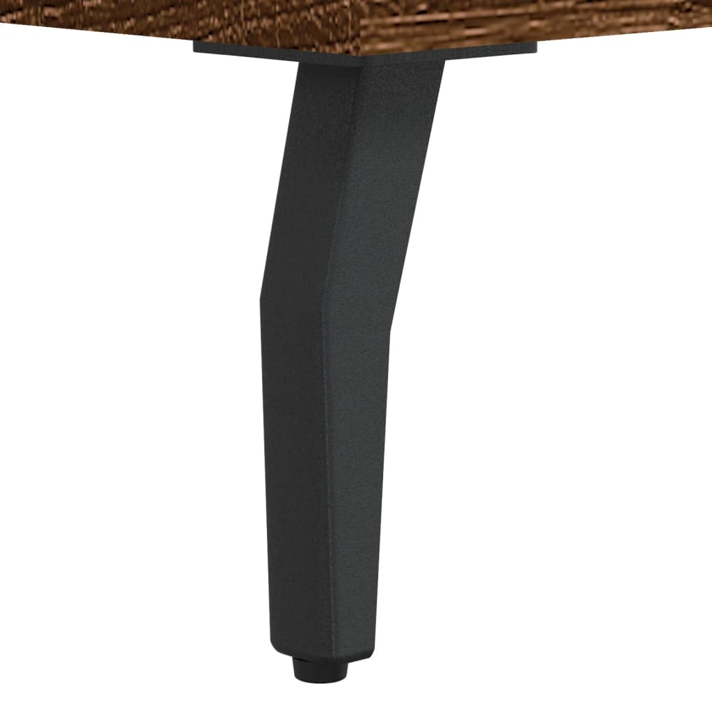 Coffee table, brown oak, 90x50x40 cm, processed wood