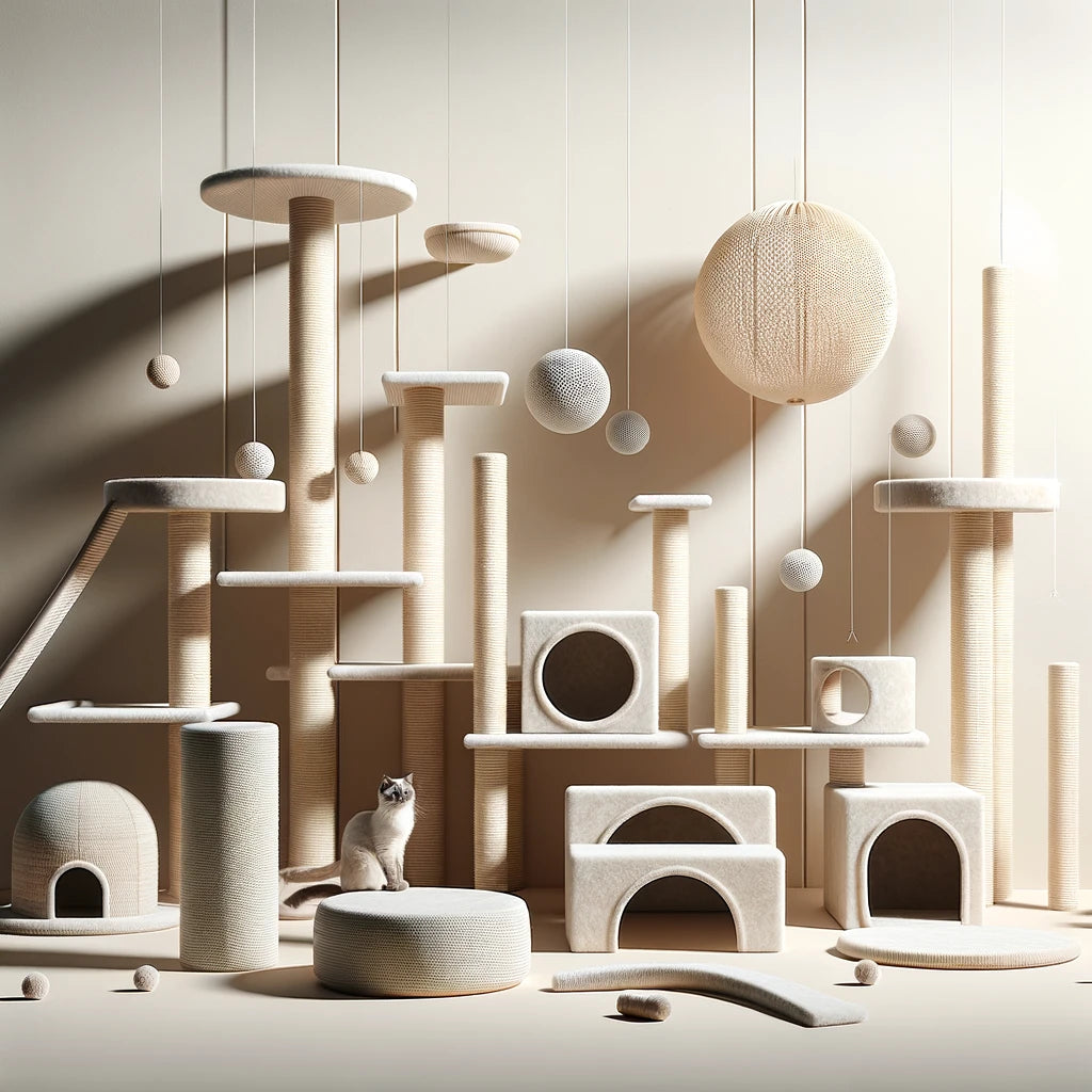 Ansambluri de joaca pisici