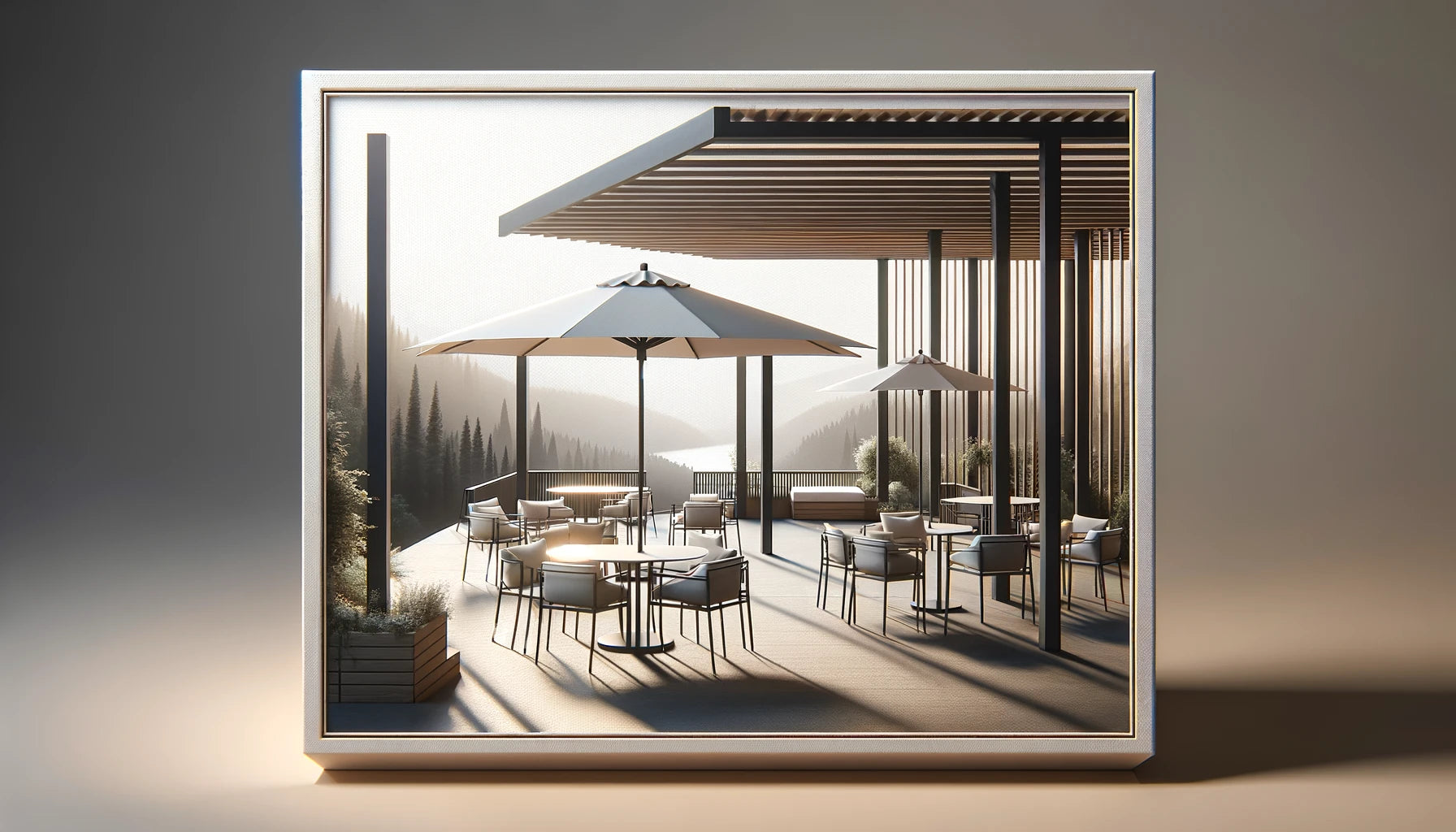 Pavilioane si umbrare