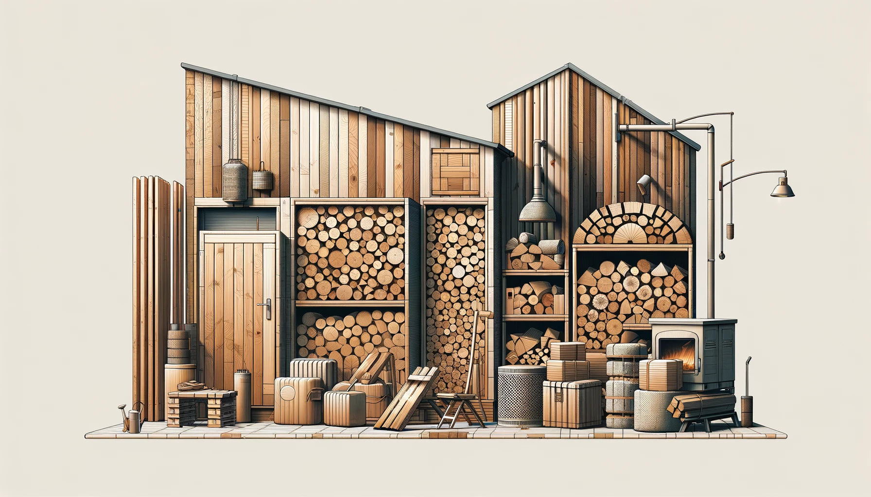 Transportul si depozitarea lemnelor