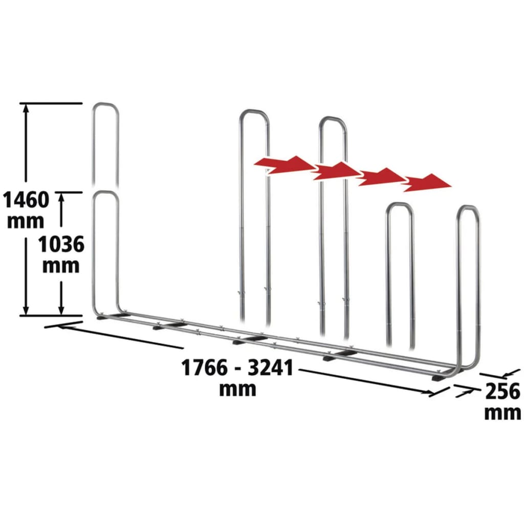 wolfcraft Suport modular pentru lemne de foc XXL, 5125000