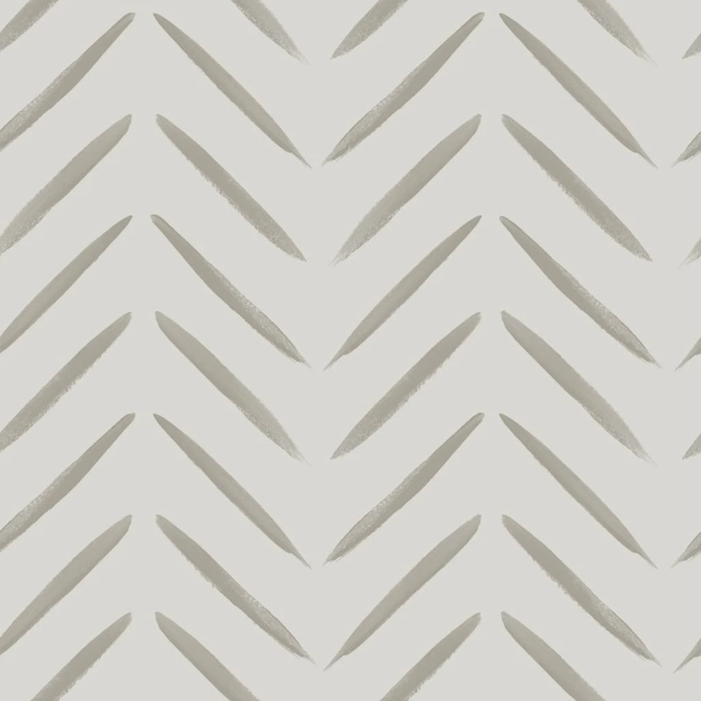 DUTCH WALLCOVERINGS Tapet „Chevron”, gri taupe
