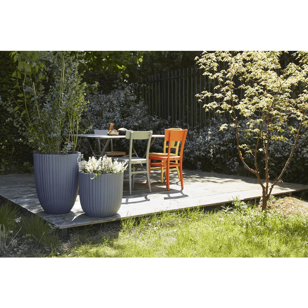 Capi Vas de plante Urban Tube elegant, gri închis, 46x58 cm, mic