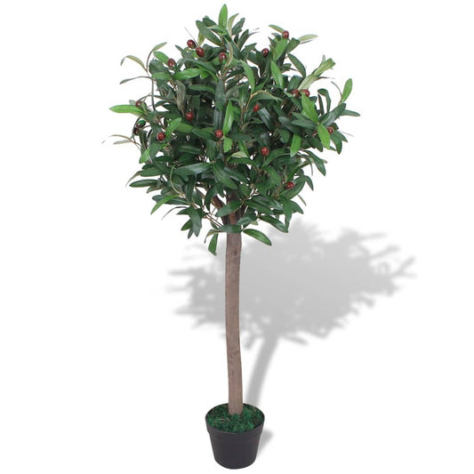 Dafin artificial cu ghiveci, 120 cm, verde