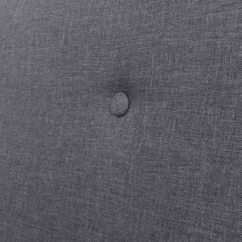 Fotoliu, gri închis, material textil