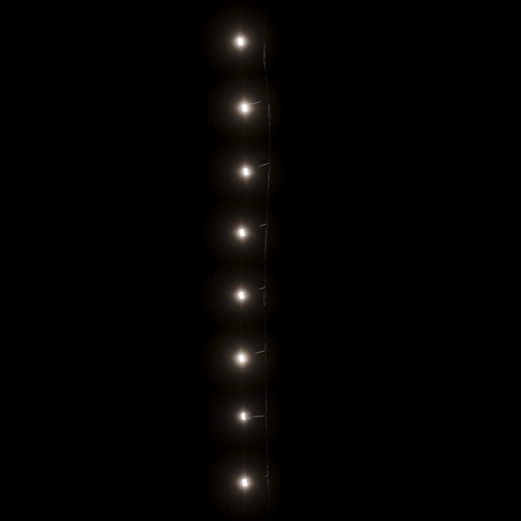 Instalație 600 LED-uri, interior/exterior IP44 60 m, alb rece