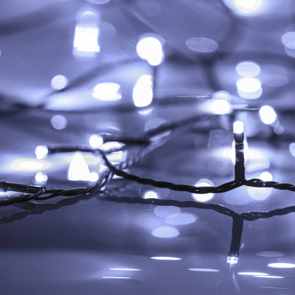 Instalație 600 LED-uri, interior/exterior IP44 60 m, alb rece