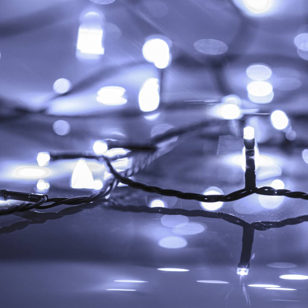 Instalație 1000 LED-uri, interior/exterior, IP44 100 m alb rece