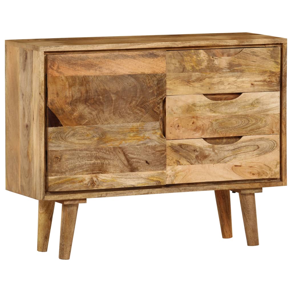 Dulap, 90x30x69 cm, lemn masiv de mango