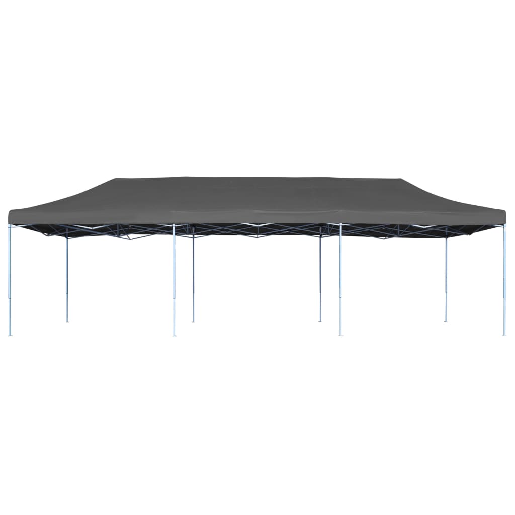 Cort de petrecere pliabil, antracit, 3 x 9 m