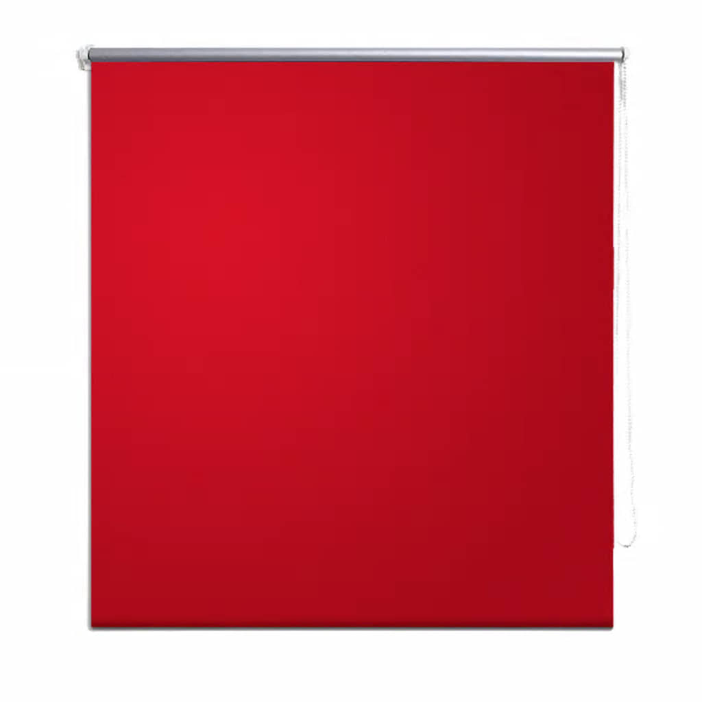 Rolling blackout blind, 80 x 175 cm, red
