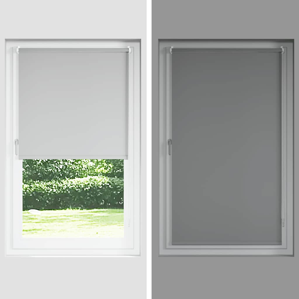 Rolling blackout blind, 80 x 175 cm, red