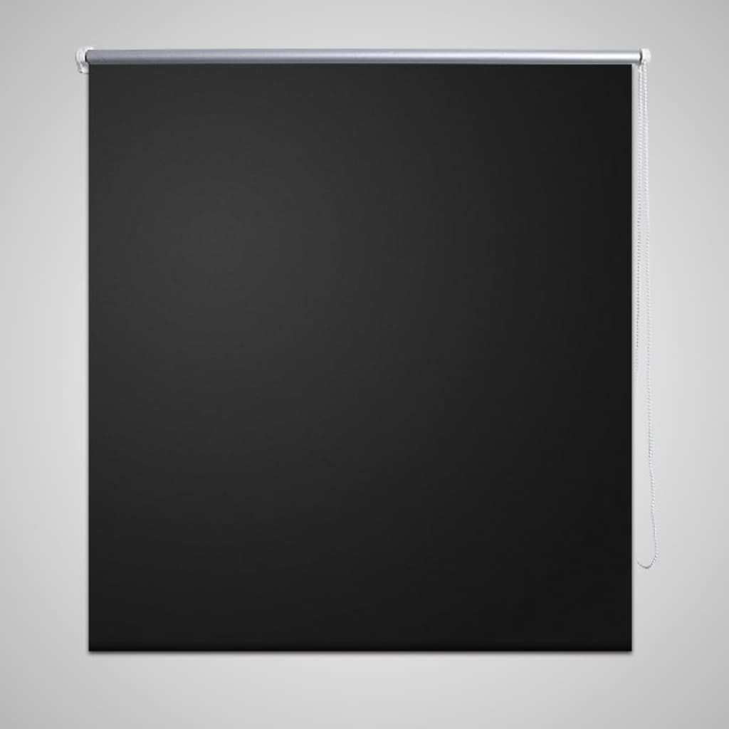 Jaluzea opacă rulabilă, 80 x 230 cm, negru