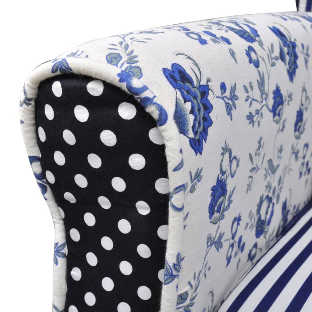 Fotoliu, design mozaic, material textil