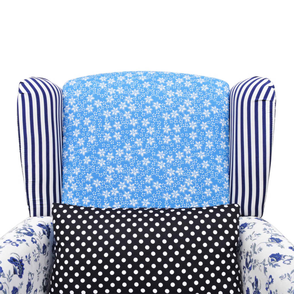 Fotoliu, design mozaic, material textil