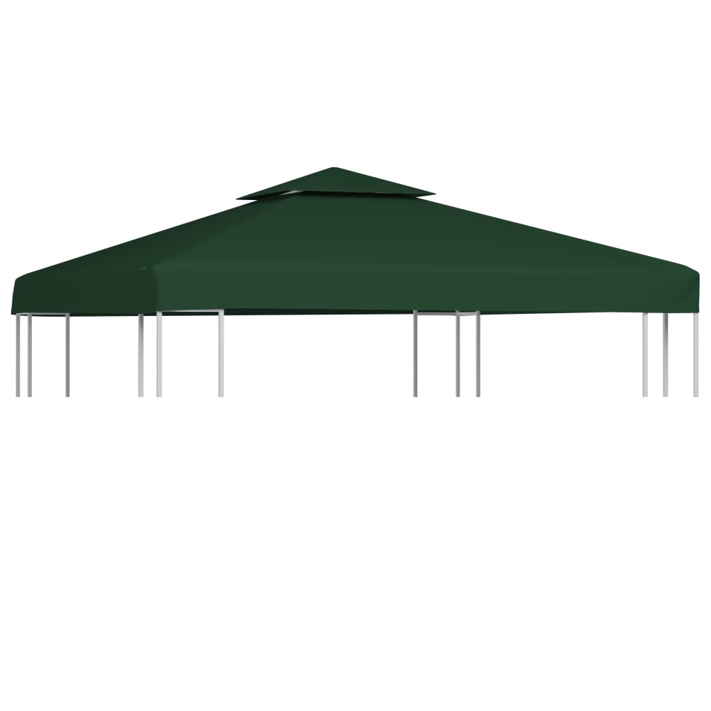 Pavilion roof spare canopy, green, 3x3 m, 310 g/m²