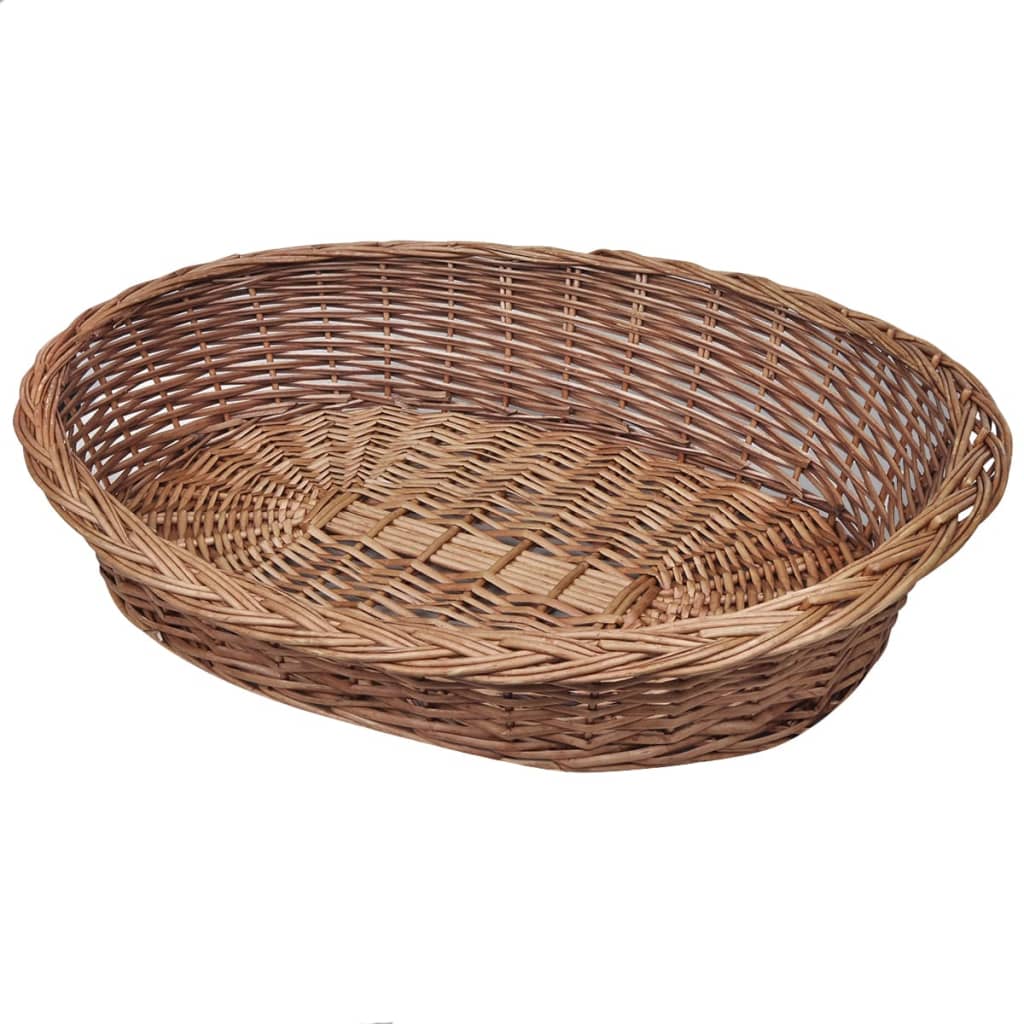 Dog basket/Pet bed, 90 cm, wicker