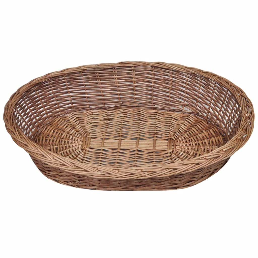 Dog basket/Pet bed, 90 cm, wicker