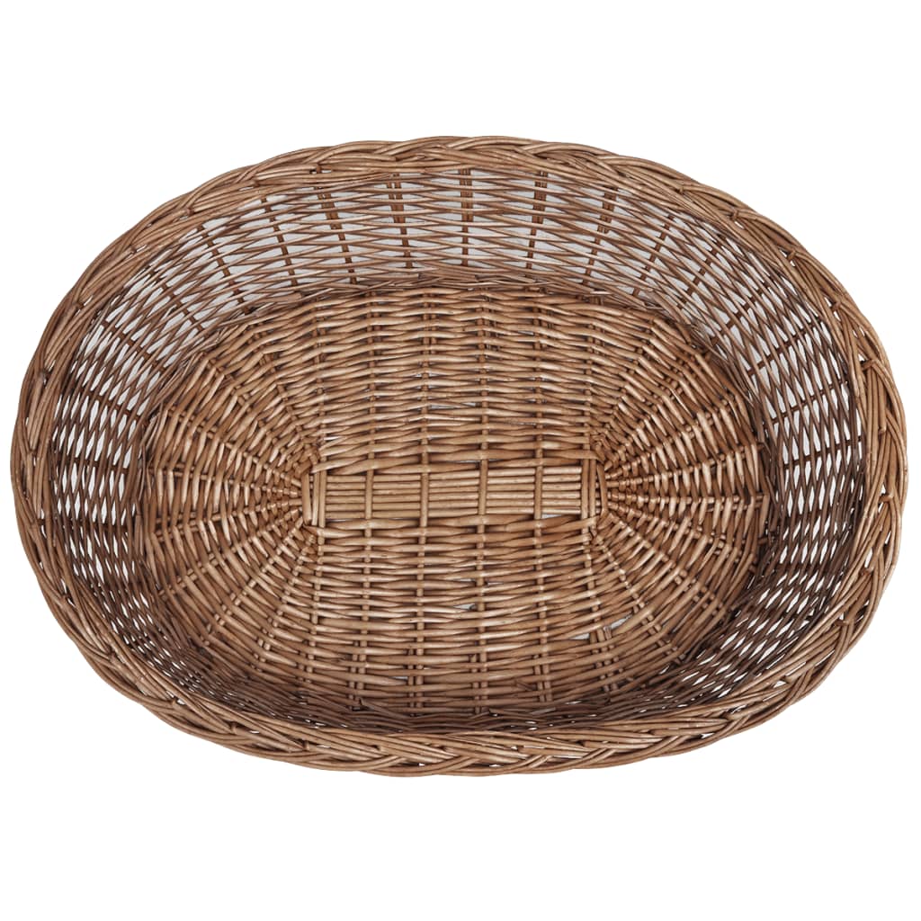 Dog basket/Pet bed, 90 cm, wicker