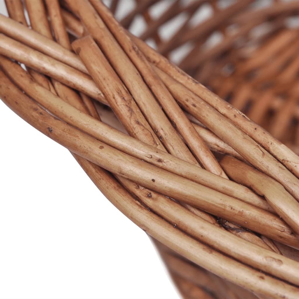 Wicker basket/bed for dogs/pets, 70 cm, natural