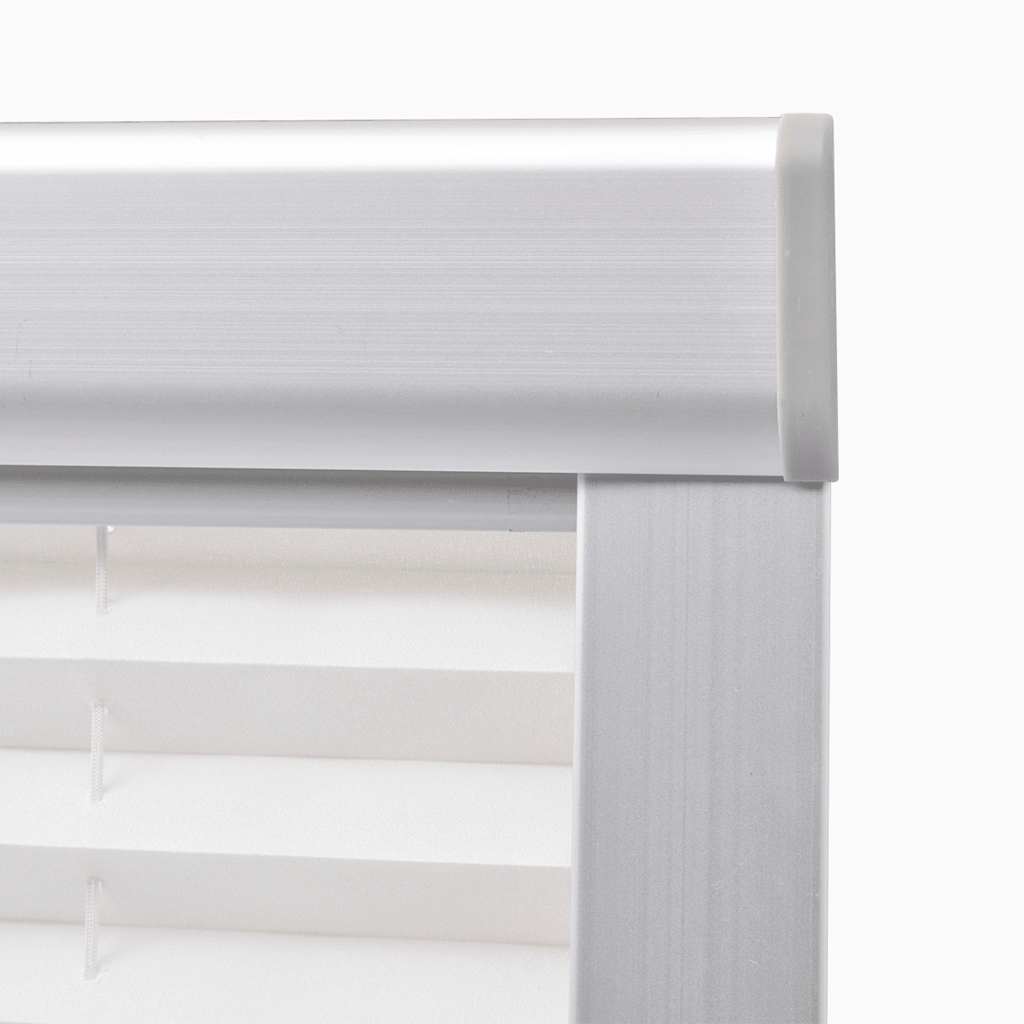 Pleated blinds C04, white