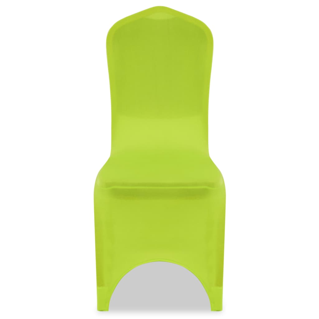 Husă de scaun elastică, 6 buc., verde