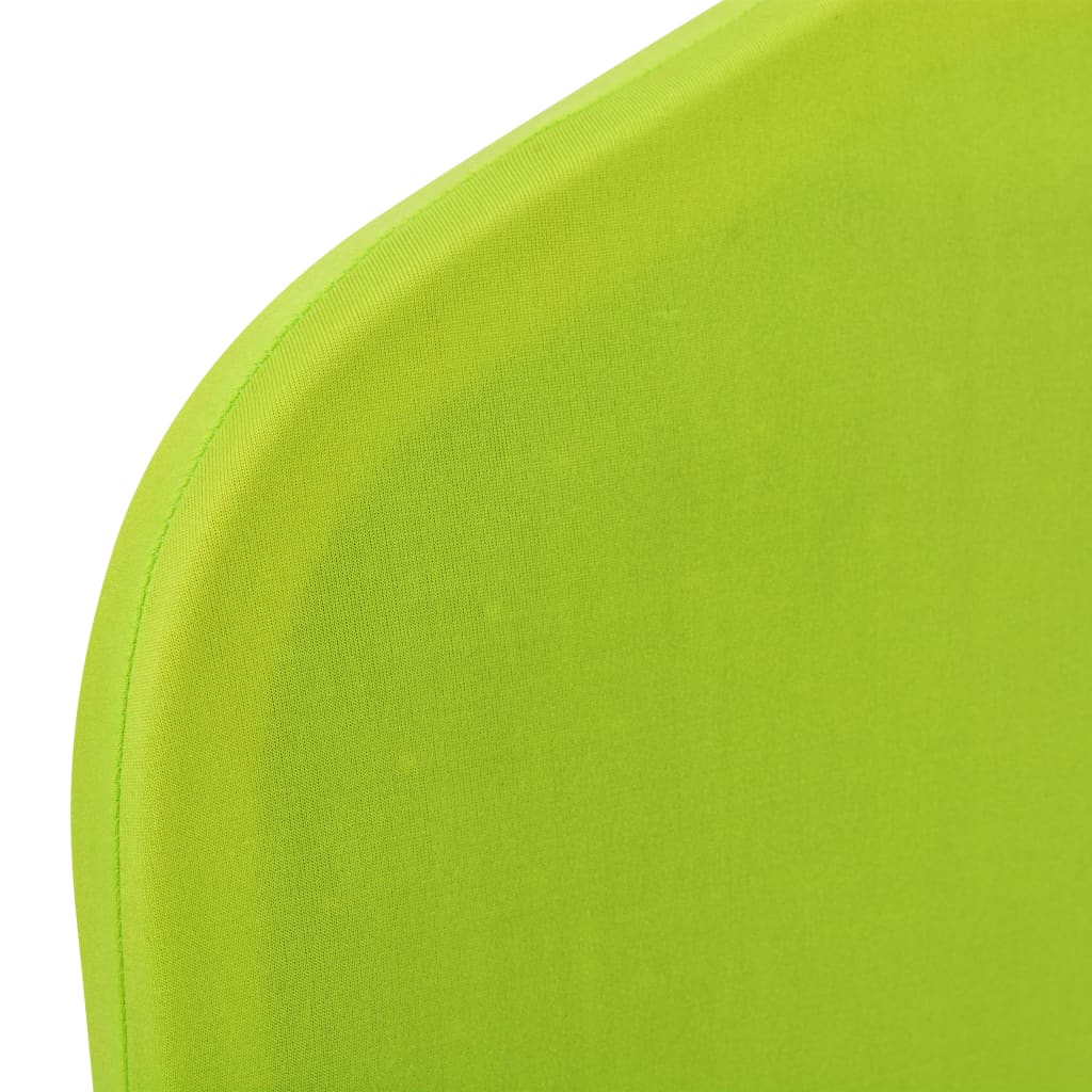 Husă de scaun elastică, 6 buc., verde