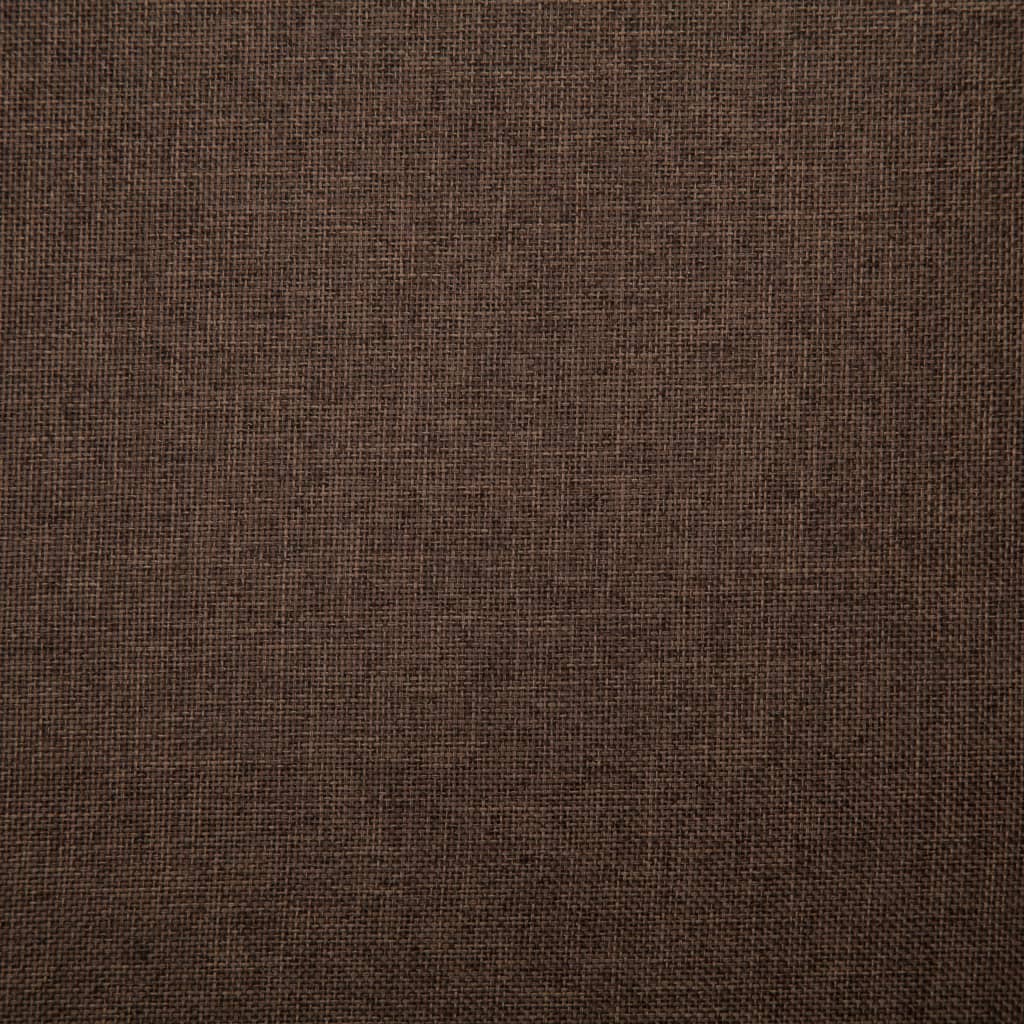 Bancă, maro, 139,5 cm, poliester